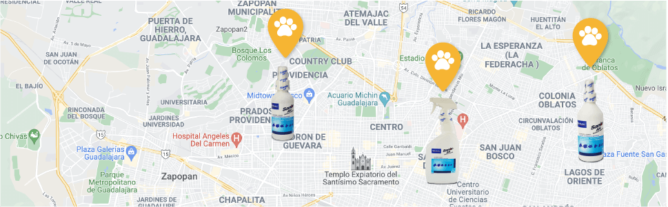 Encuentra el producto en la clínica veterinaria más cercana